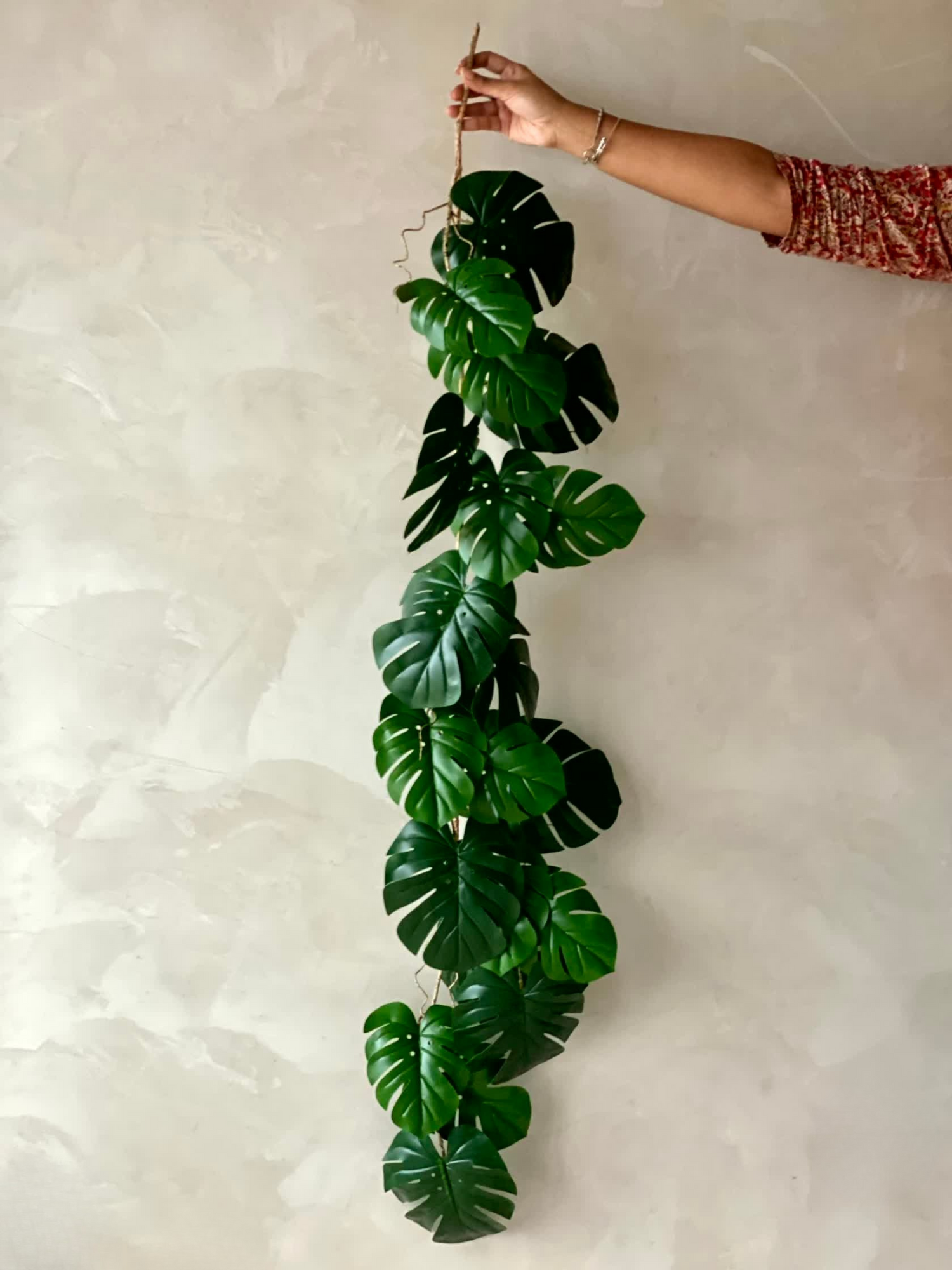 Artificial Monstera Creeper