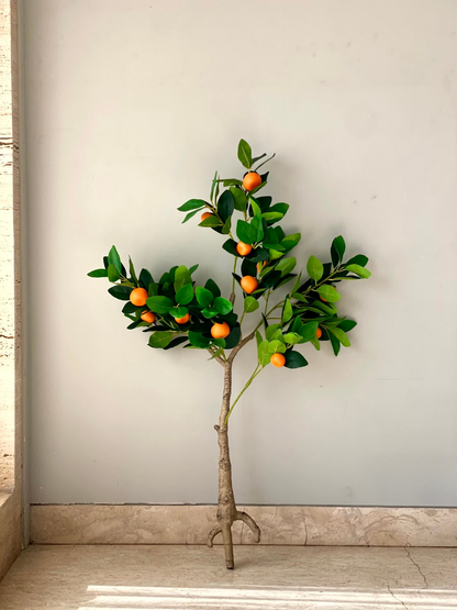 Artificial Tropical Orange Plant - 3.5 Feet
