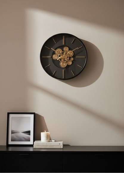 Pinions Wall Clock