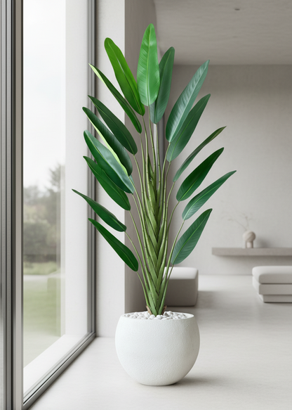Artificial Travellers Palm Plant - 5 Feet
