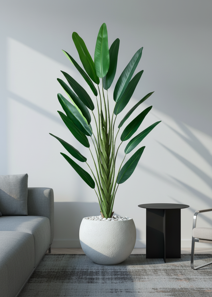 Artificial Travellers Palm Plant - 5 Feet