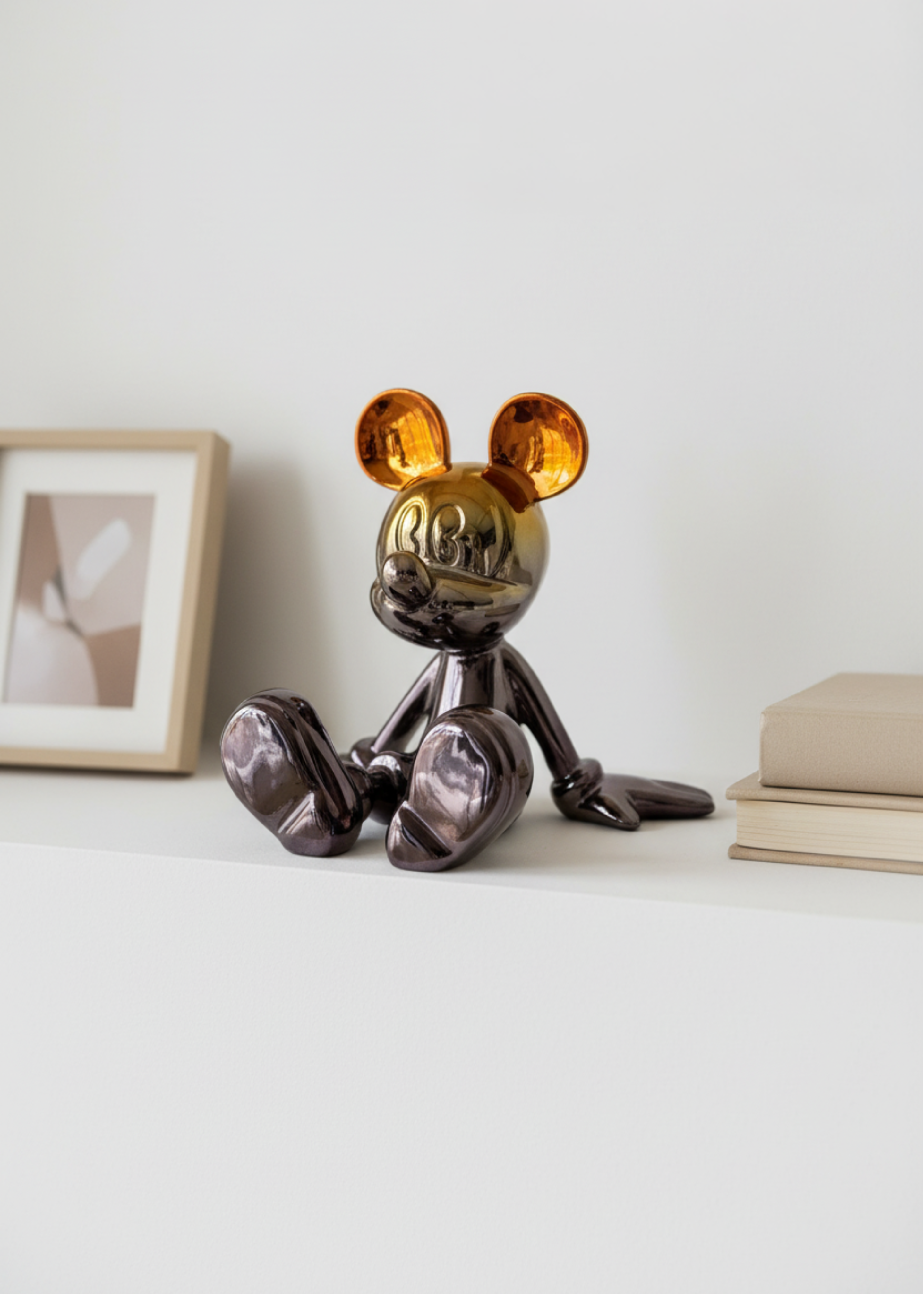 Metallic Micky Mouse Artefact - Small
