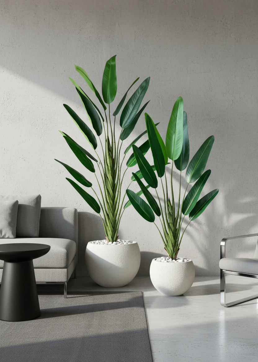 Artificial Travellers Palm Plant - 5 Feet