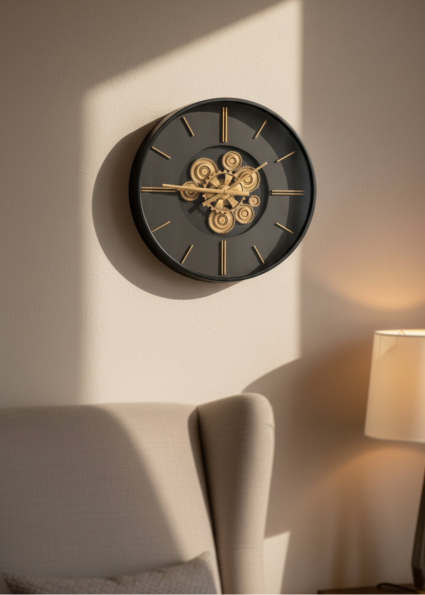 Pinions Wall Clock