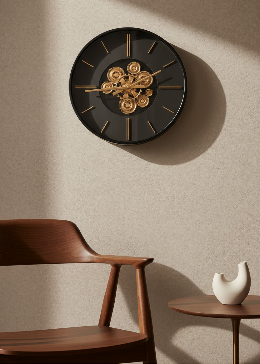Pinions Wall Clock