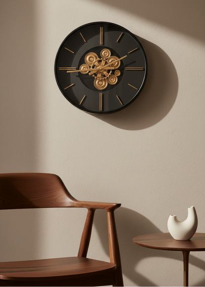 Pinions Wall Clock