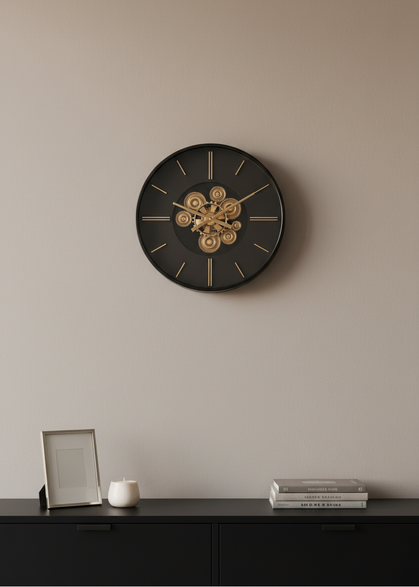 Pinions Wall Clock