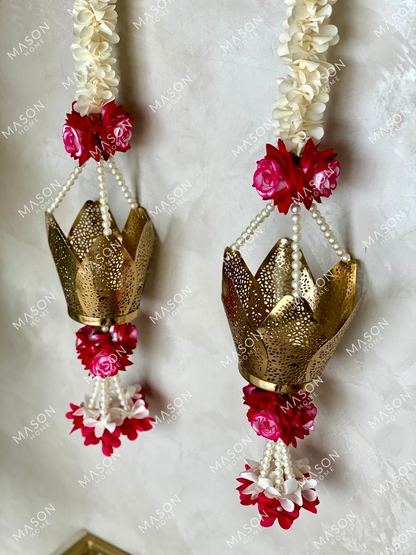 Festive Soraya Bloom Latkan - Set of 2