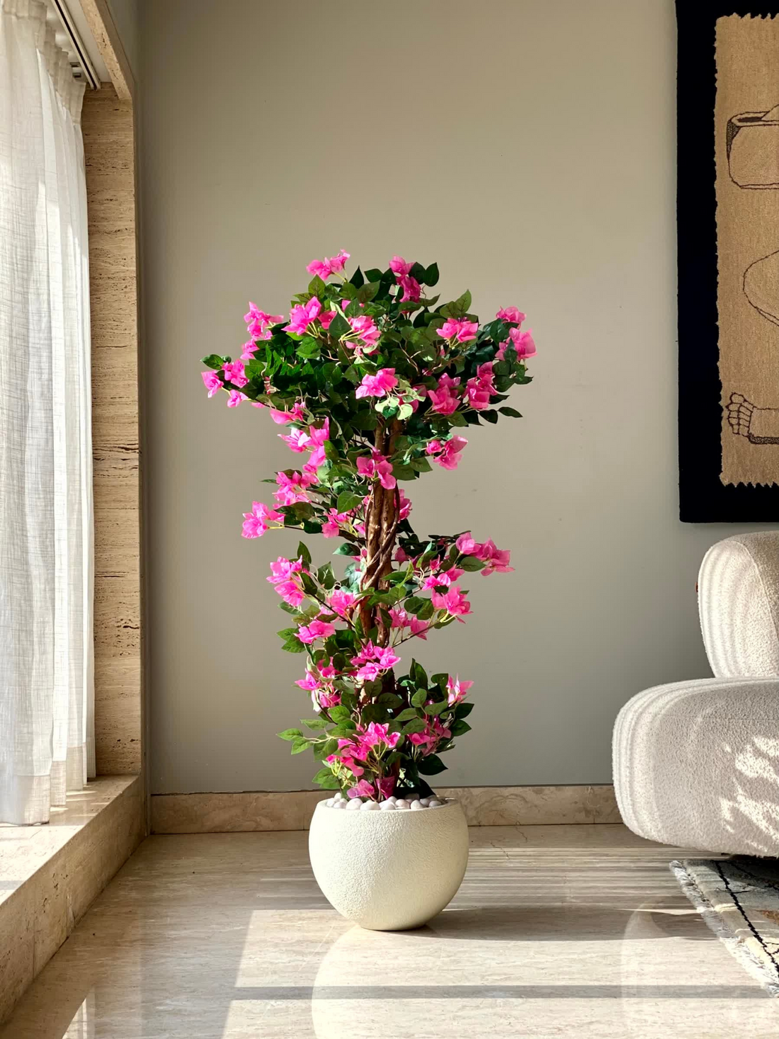 Artificial Island Bougainvillea Plant - 4 Feet