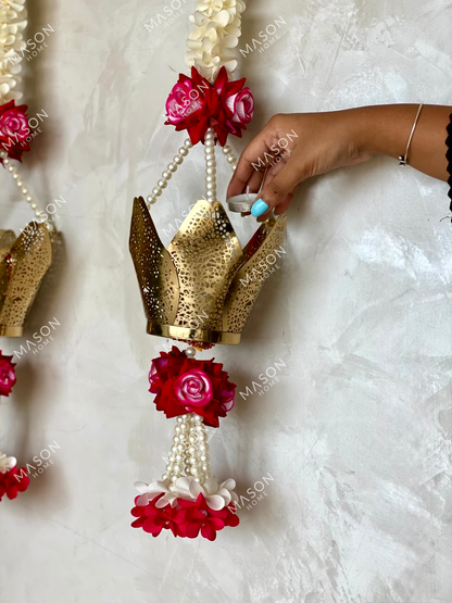 Festive Soraya Bloom Latkan - Set of 2