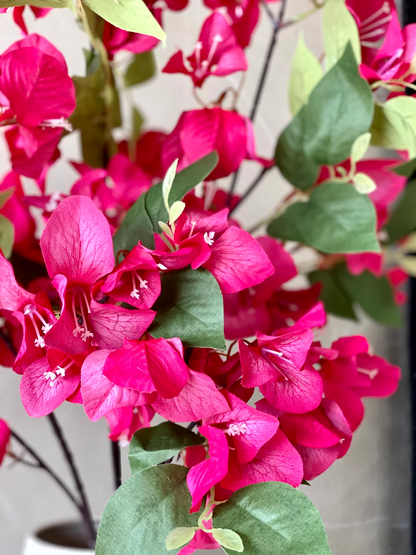 Artificial Bougainvillea Stem - Pink  (Set of 3)