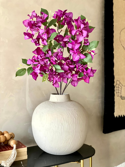 Artificial Bougainvillea Stem - Purple (Set of 3)
