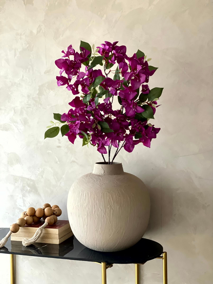 Artificial Bougainvillea Stem - Purple (Set of 3)