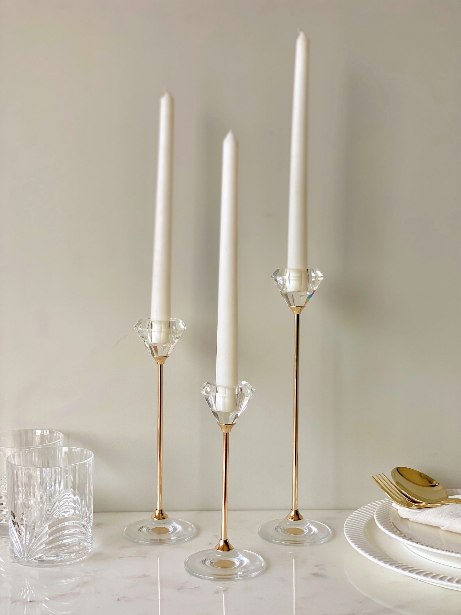 Solis Candle Stand - Set of 3