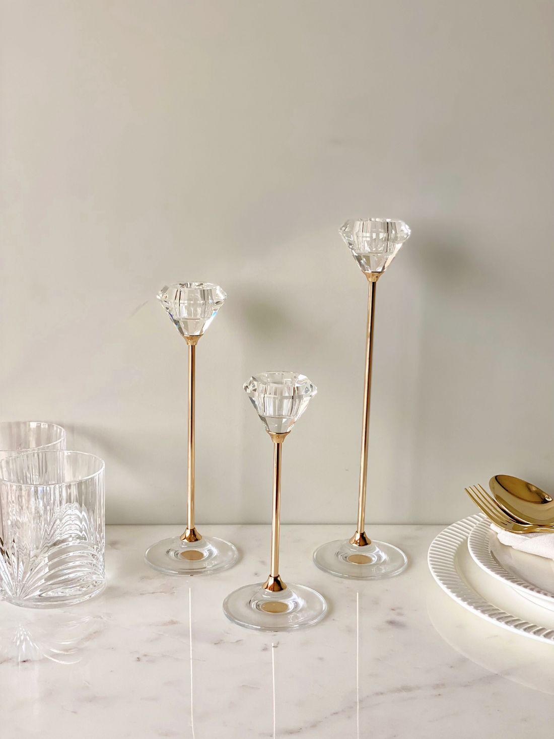 Solis Candle Stand - Set of 3