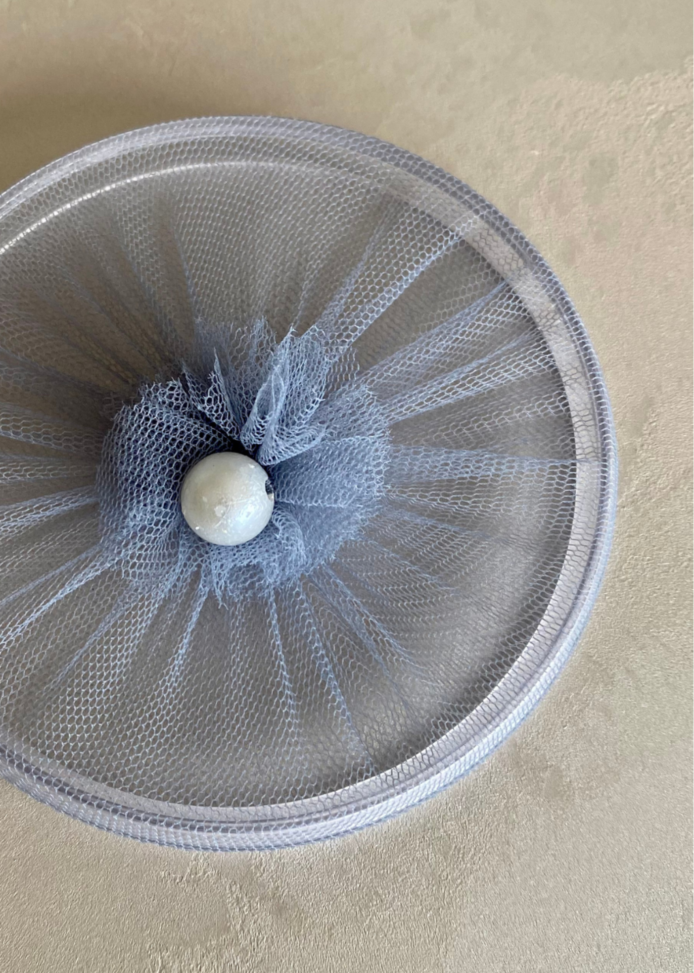 Grey Mesh Glass Cover - (Set Of 6)