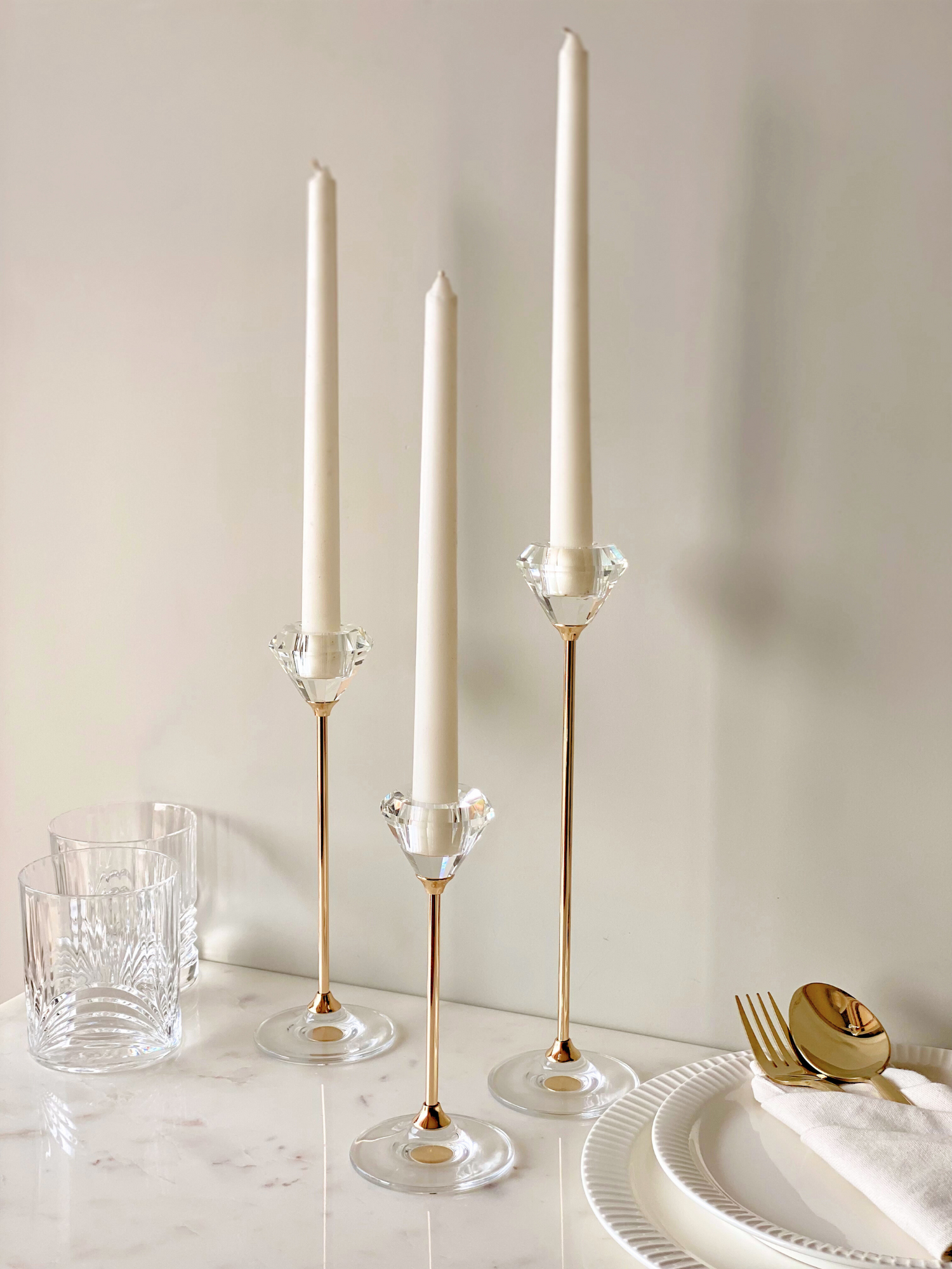 Solis Candle Stand - Set of 3