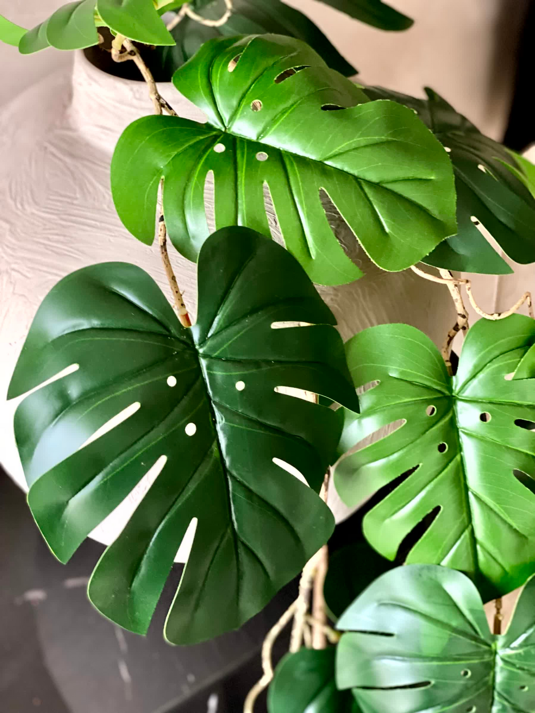 Artificial Monstera Creeper