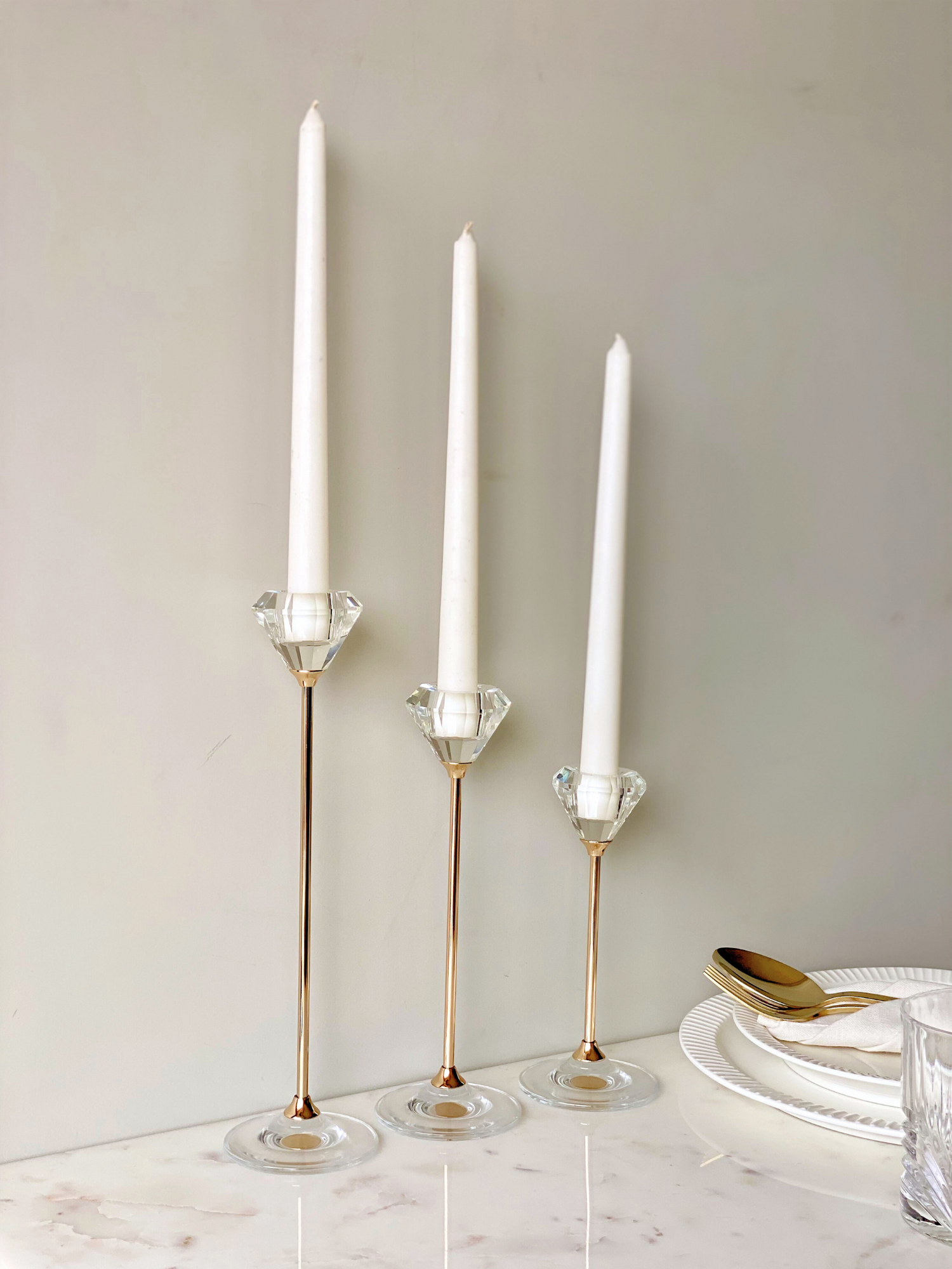 Solis Candle Stand - Set of 3