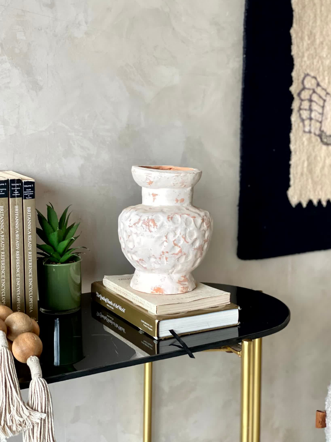 Terracotta Mossan Vase