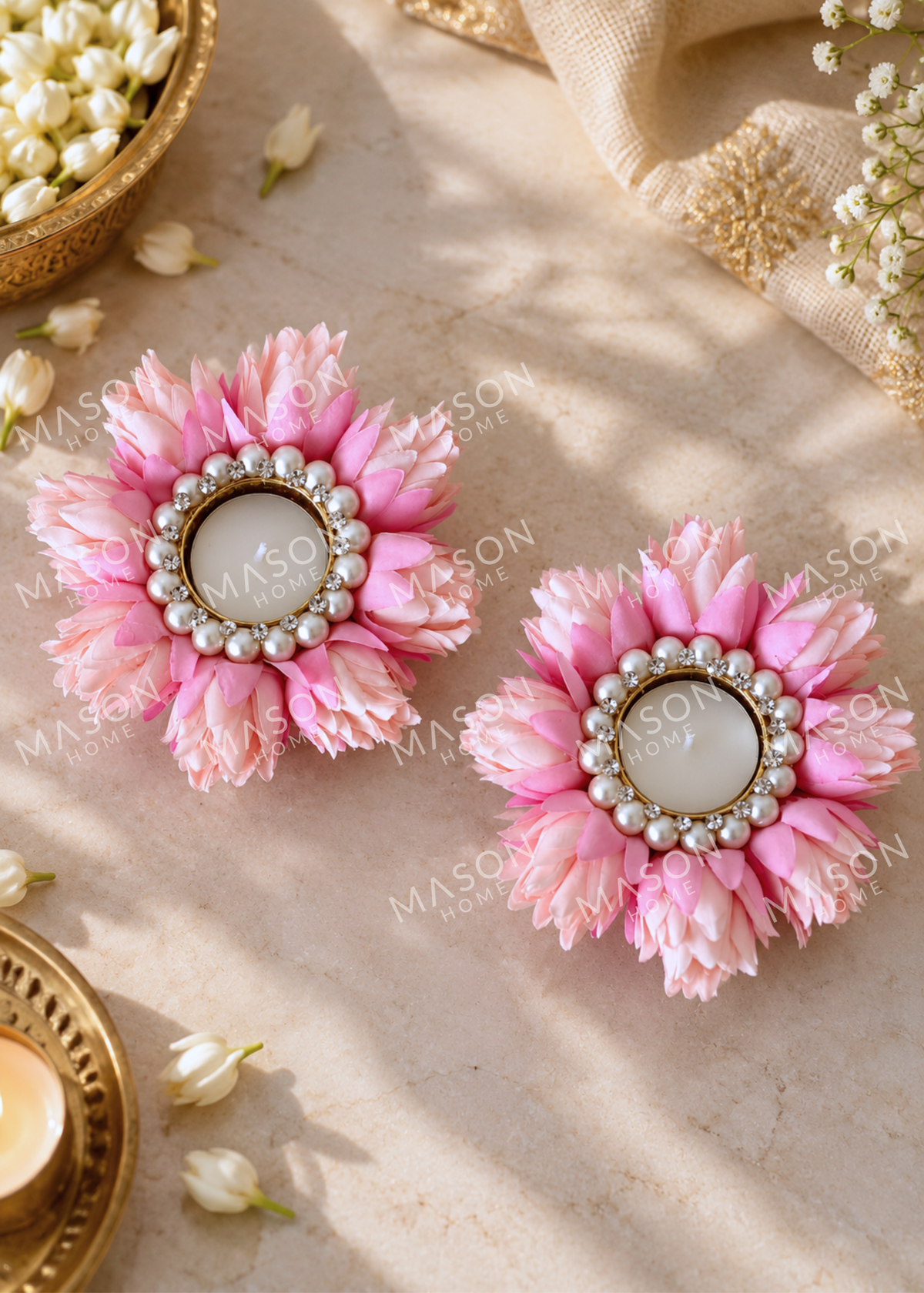 Fleure Tealight Holder - Set of 2
