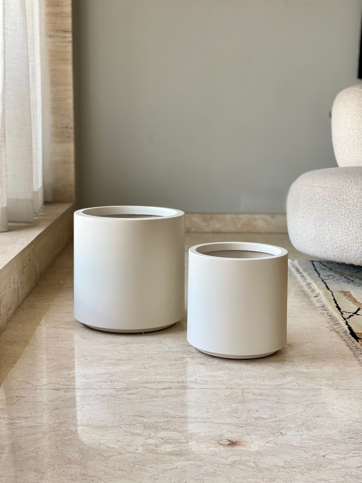 Oasis Planters - Ivory