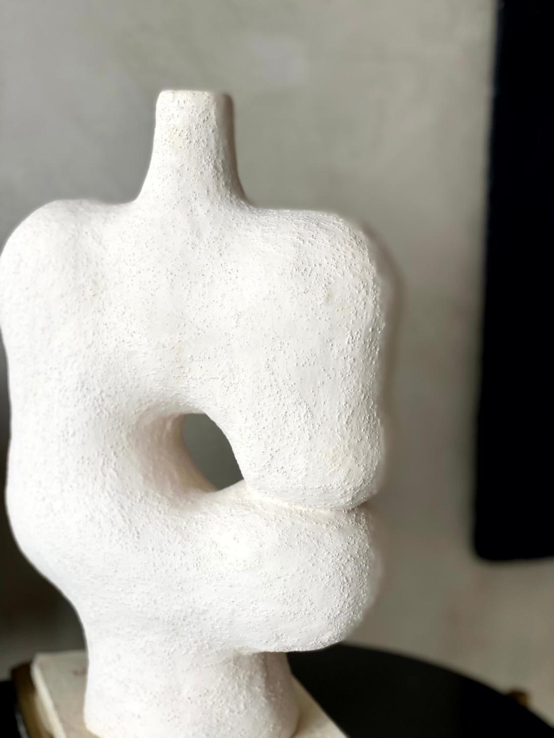 Terracotta Abstract  Vase -Large