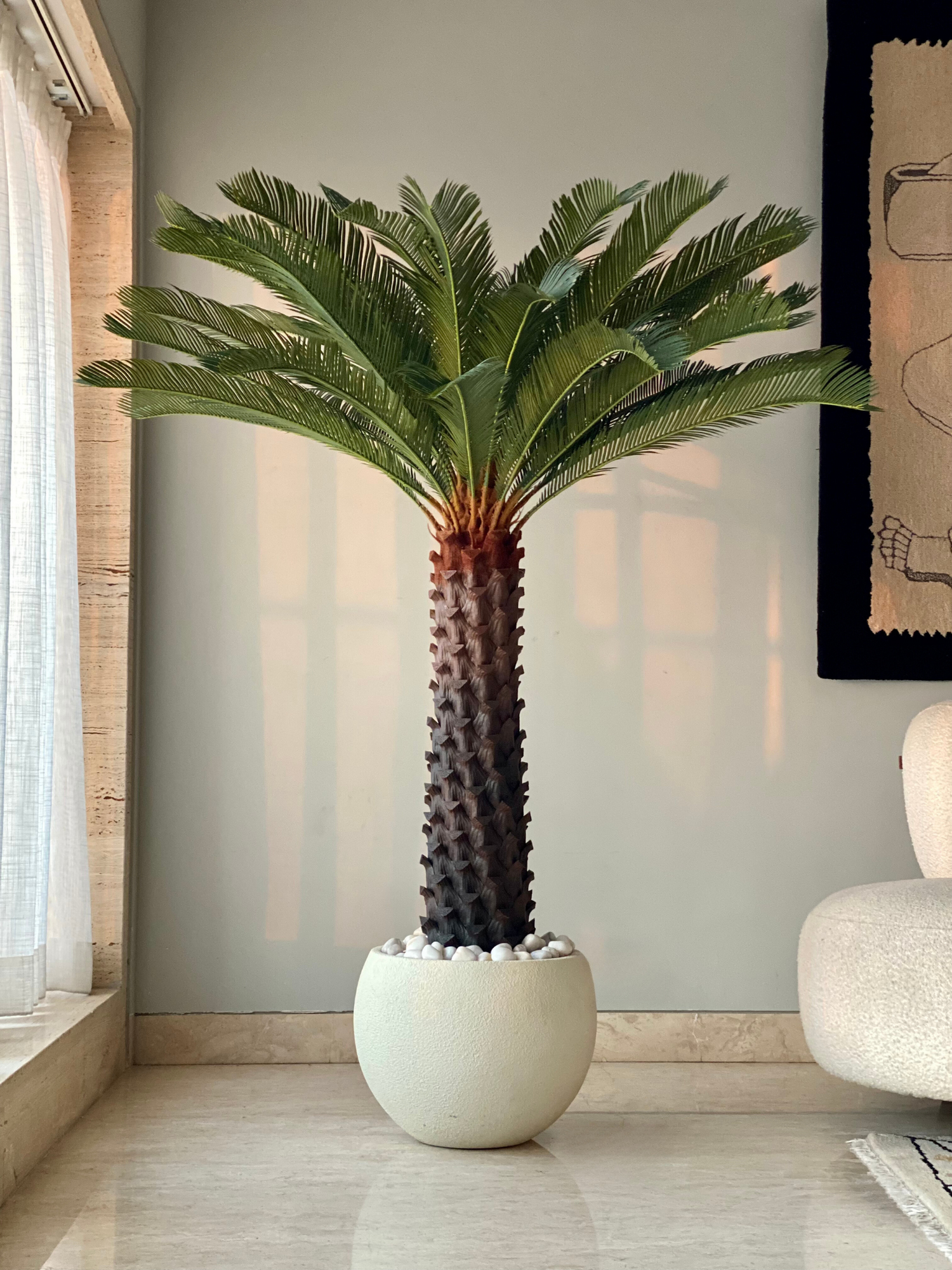 Artificial Cycas Plant - 5.5 Feet