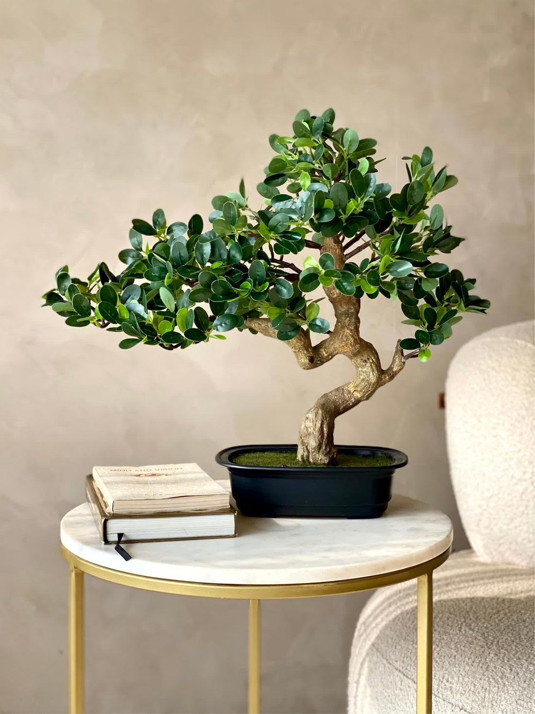 Artificial Wild Bonsai Plant - 1.5 Feet