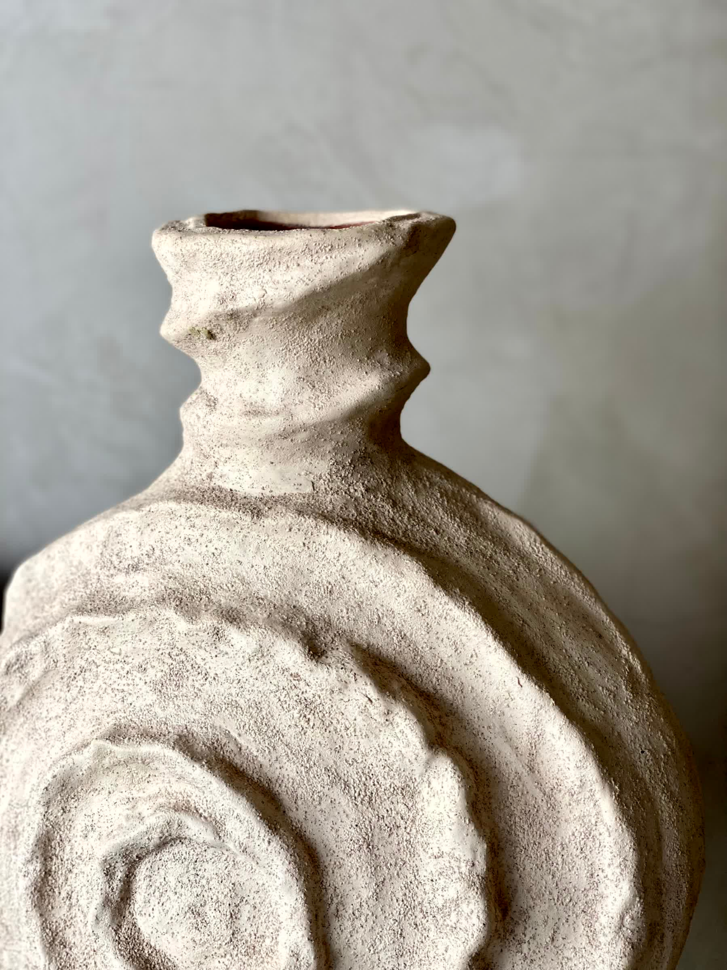 Terracotta Oracle  Vase