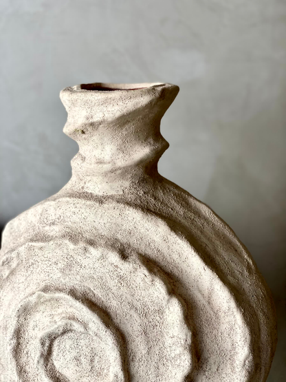 Terracotta Oracle  Vase