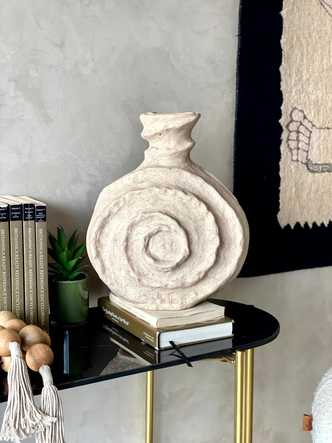 Terracotta Oracle  Vase