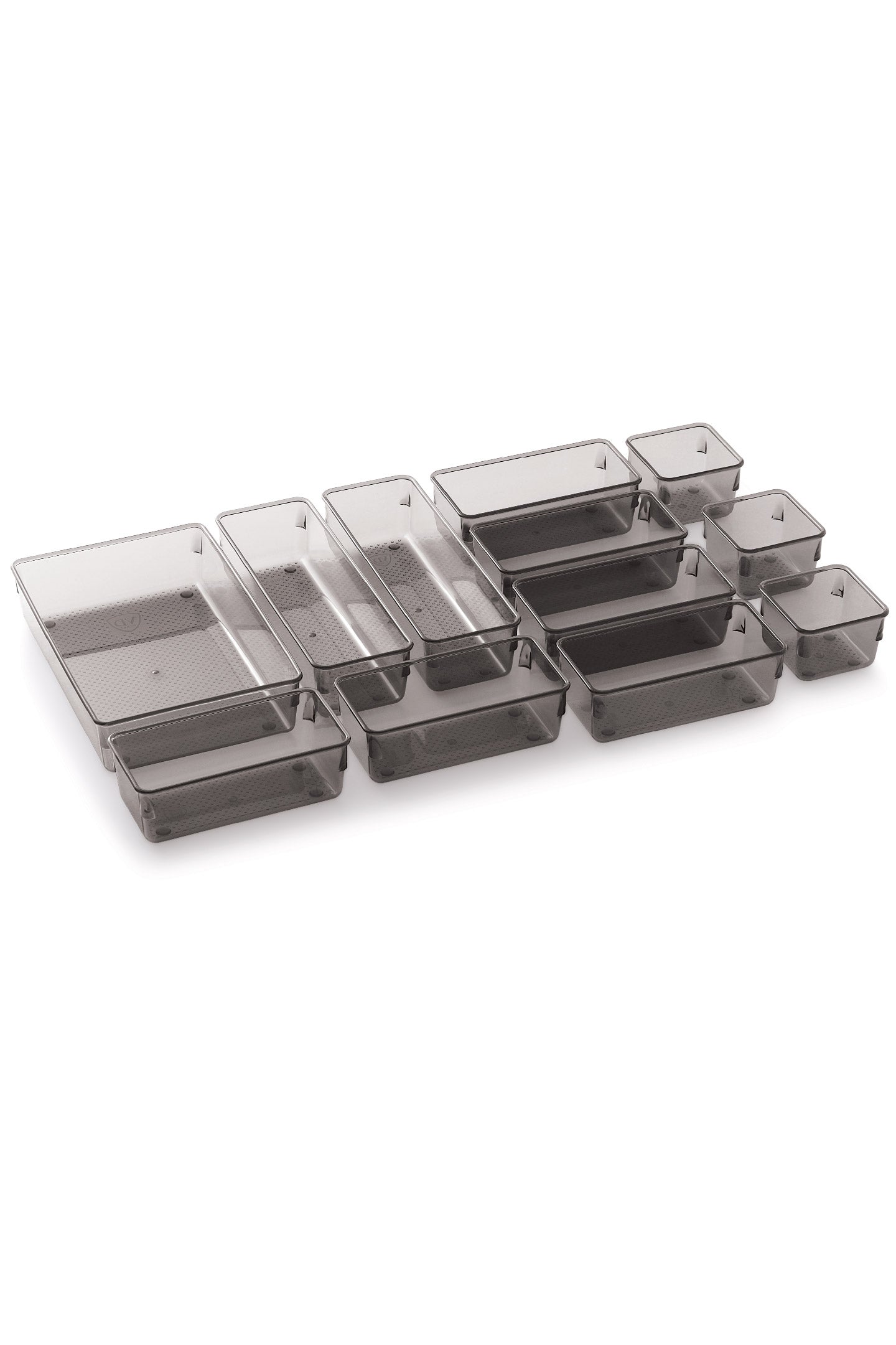 Black Multi-functional Storage Organizers - Set Of 12