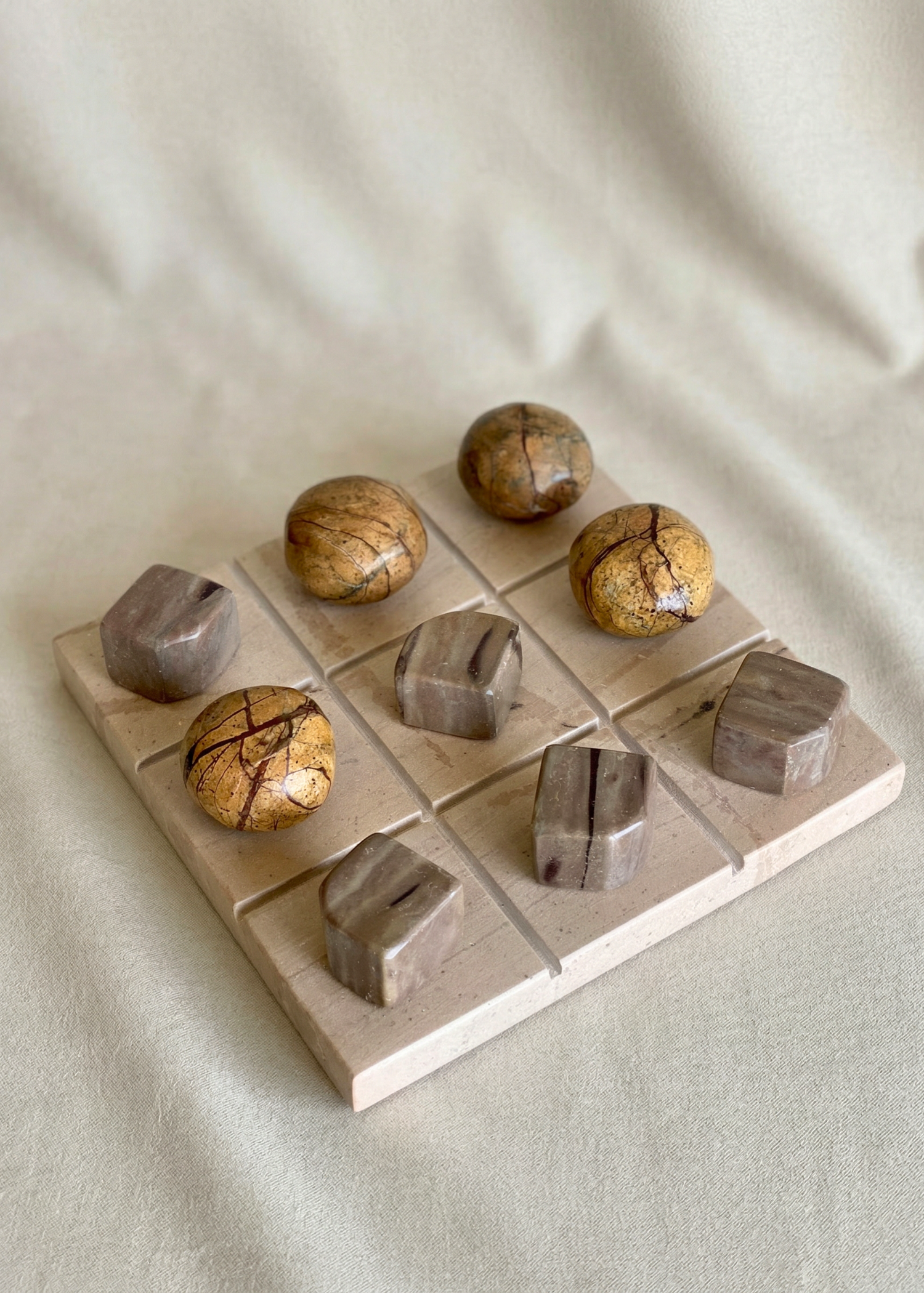 Bidasar Marble Tic Tac Toe