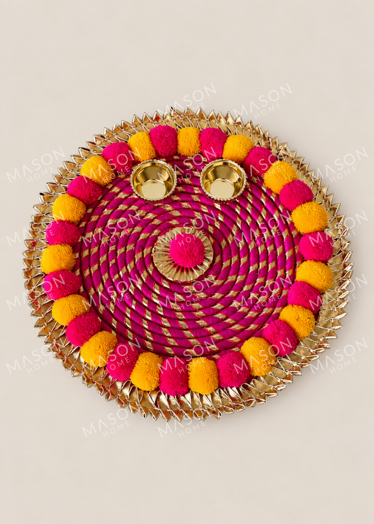 Utsav Bloom Pooja Thali