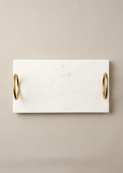 Svara Marble Tray