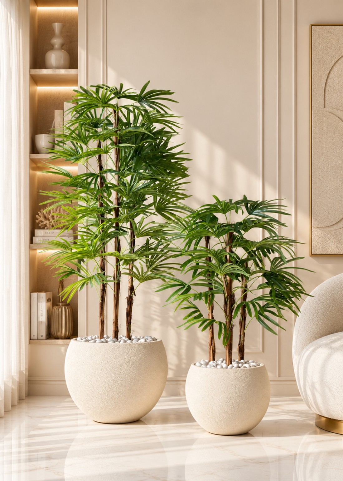 Artificial Rhapis Palm Tree - 4 Feet