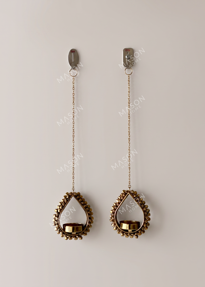 Saanvi Hanging T-Light - Set of 2