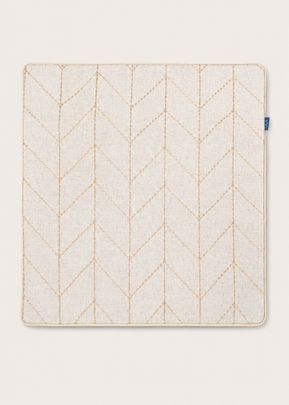 Chevron Sand Cushion Cover