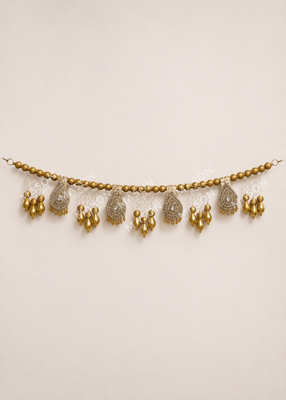 Festive Gold Kundan Toran