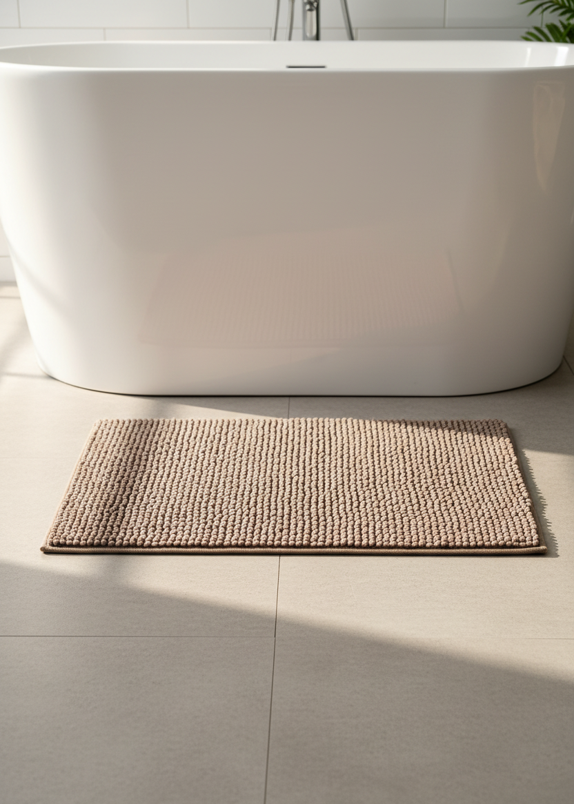 Aura Bath Mat - Beige