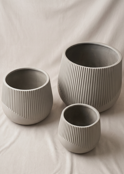 Cassan Planters - Light Grey