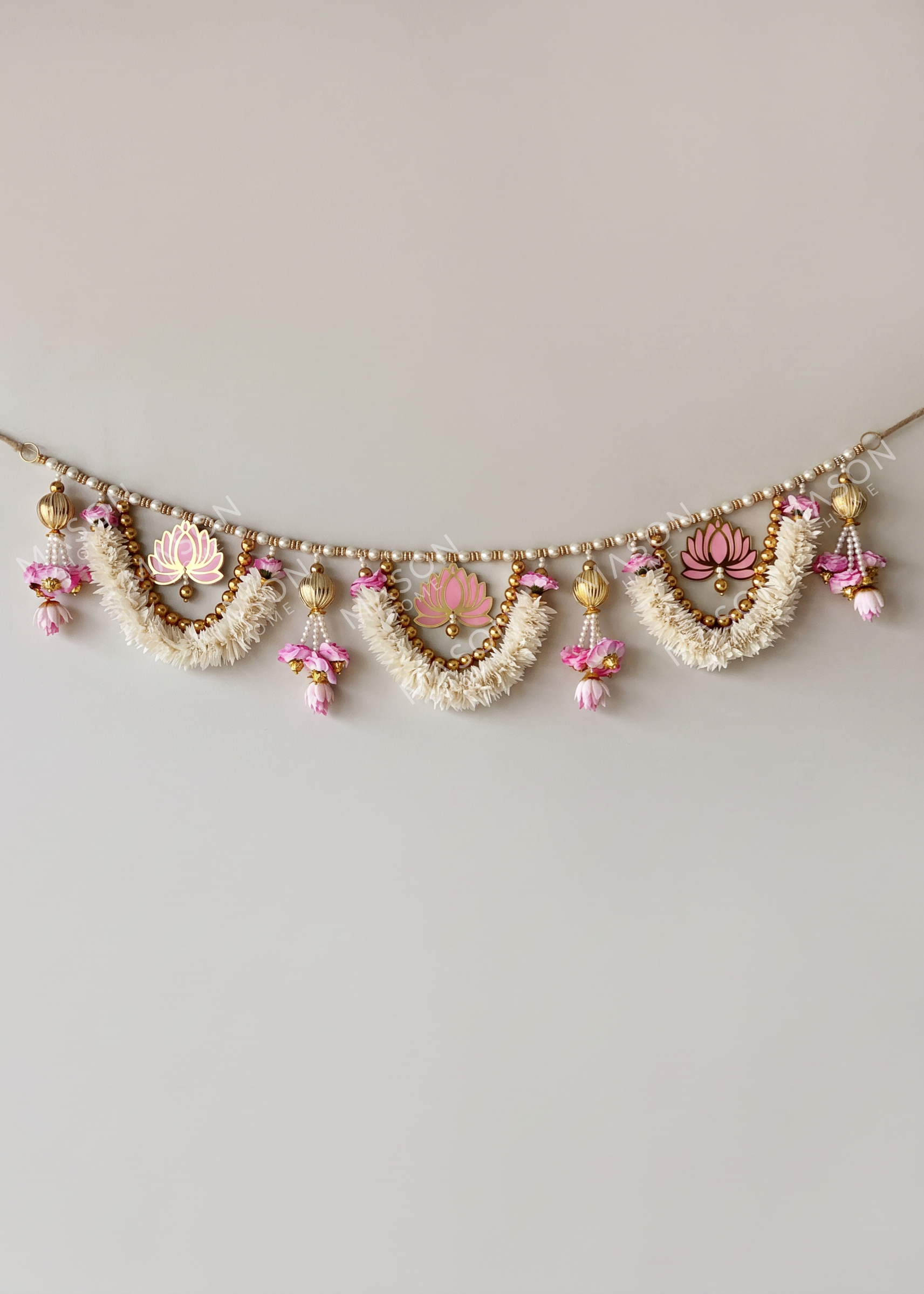 Festive Lotus Floral Toran