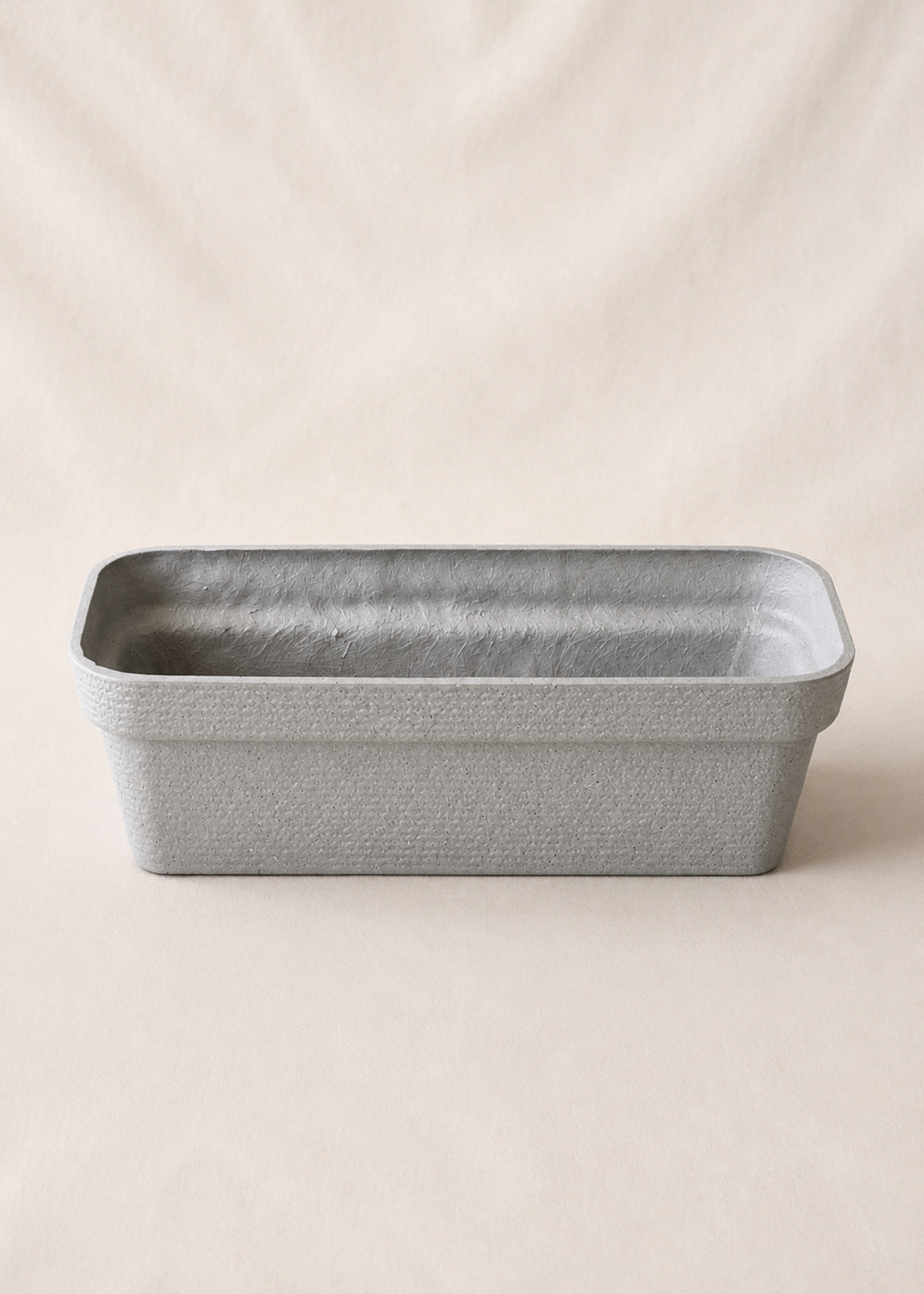 Viona Rectangle Planters - Light Grey