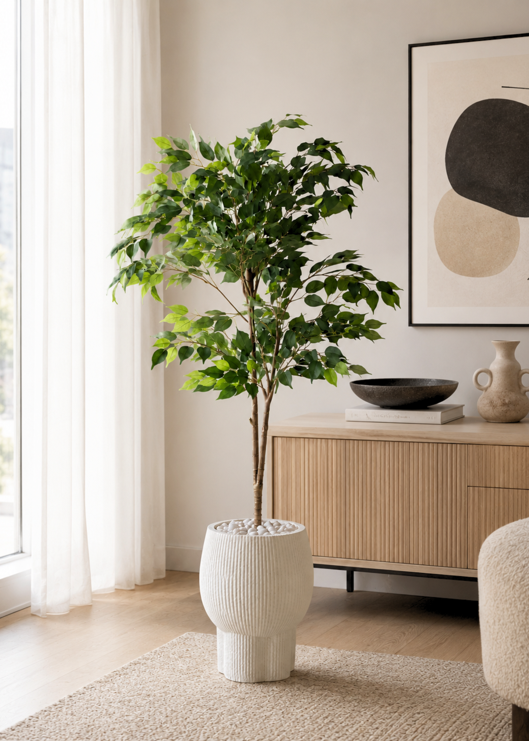Artificial Ficus Aura Plant - 5 Feet