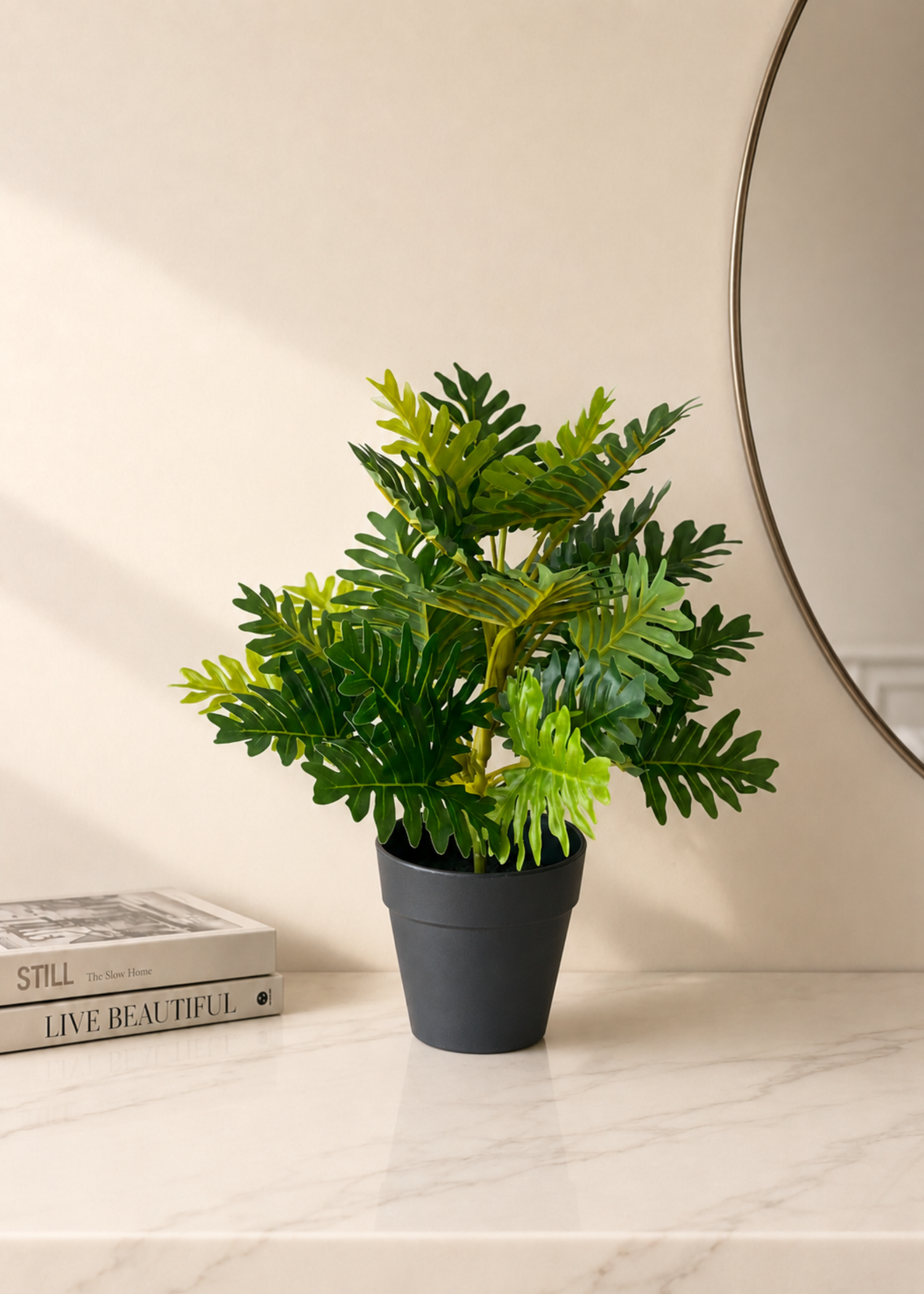 Artificial Bachia Schefflera Plant - 1 Feet