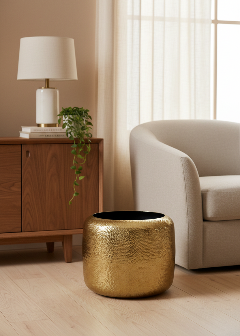 Gardenia Gold Planter
