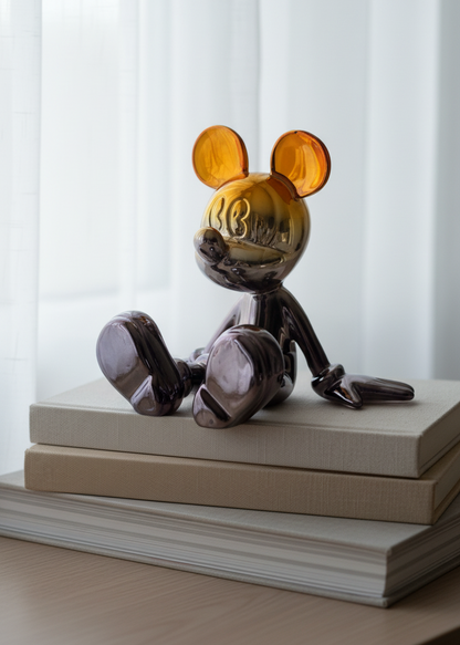 Metallic Micky Mouse Artefact - Small