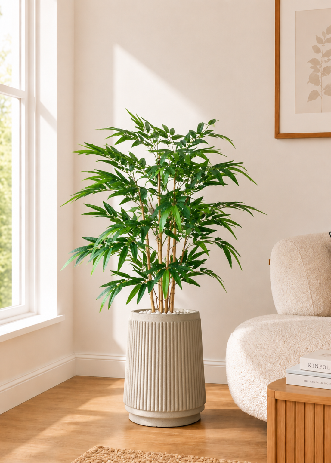 Artificial Statement Bamboo Plant - 4 Feet