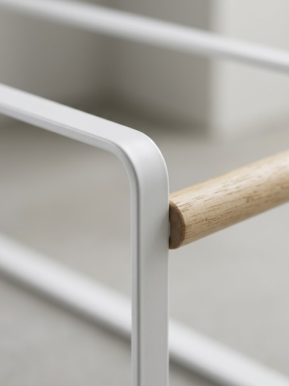 Stackable Shoe Rack - White